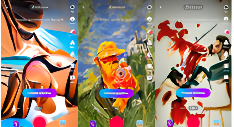 Tiktok tạo hình ảnh AI dựa trên từ khoá Apple