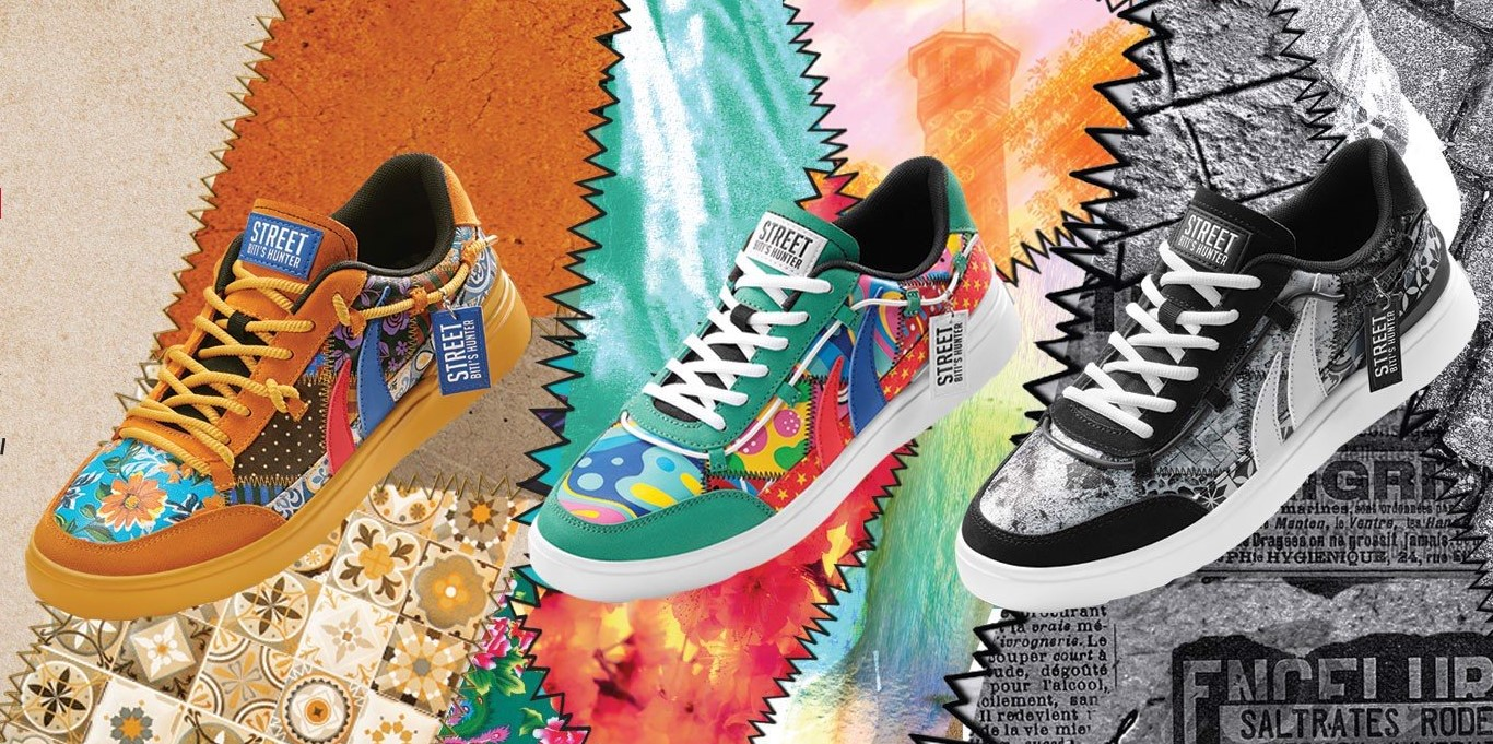 Hình ảnh BST Biti's Hunter Street x Viet Max Hanoi Culture Patchwork. Ảnh: 