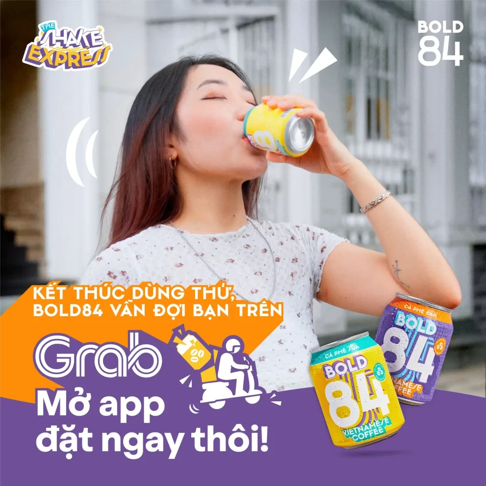 Social posts on Fanpage and Instagram channel BOLD84