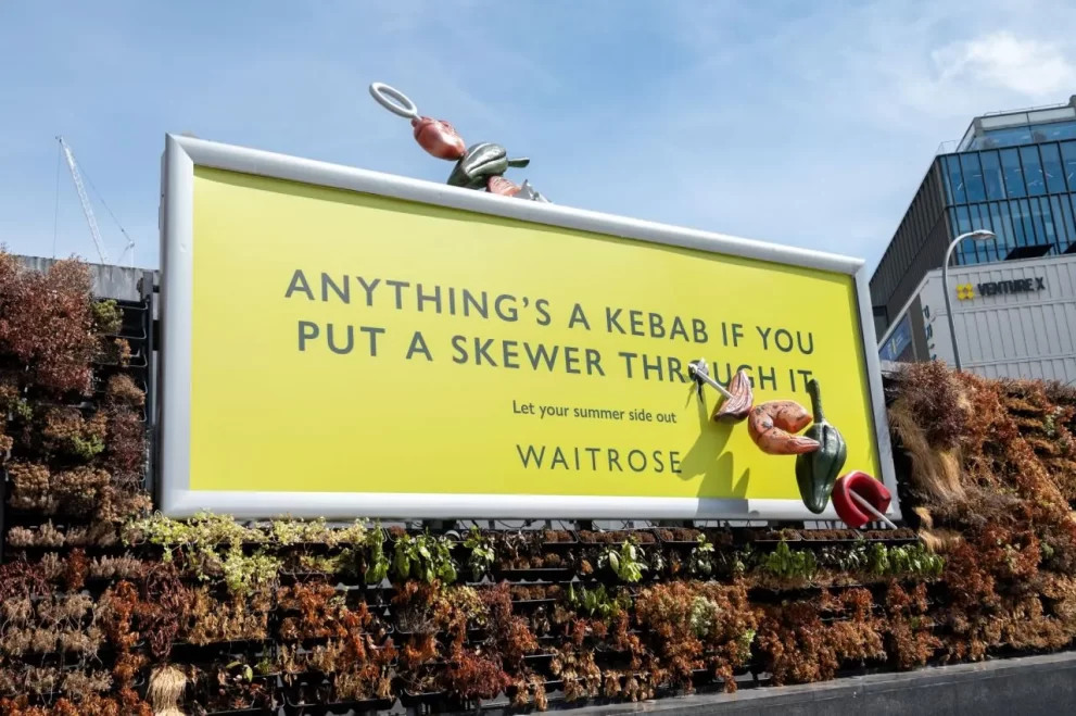 “Let Your Summer Side Out” Campaign of Waitrose