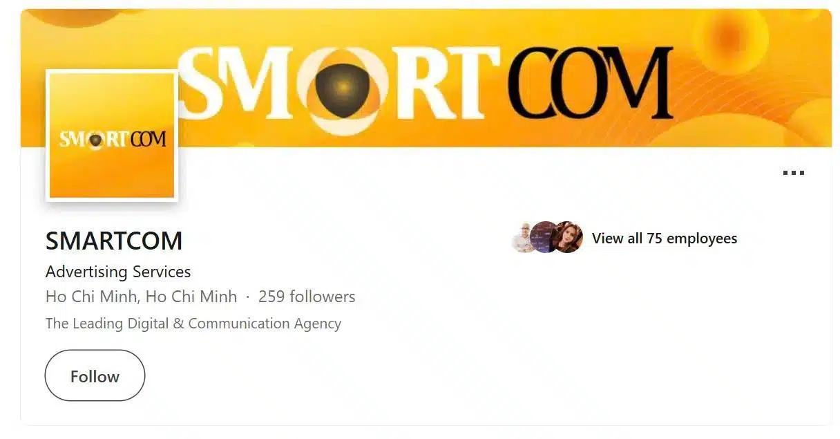 Smartcom – Tổng quan hệ sinh thái kênh social của Smartcom 4 LinkedIn Smartcom