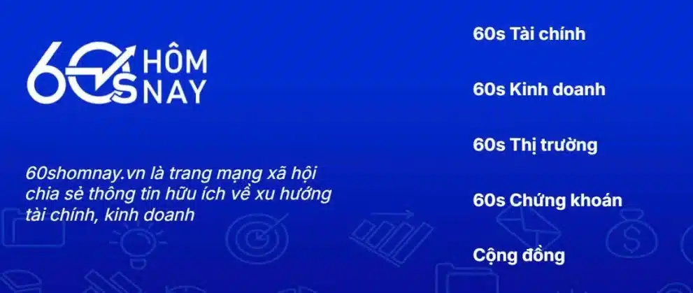 Smartcom và 60s Hôm Nay: Giải pháp cập nhật tin tức tài chính nhanh chóng 1 Trang mạng xã hội 60shomnay